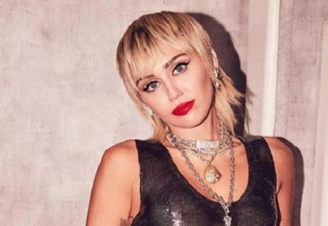 A cantora Miley Cyrus