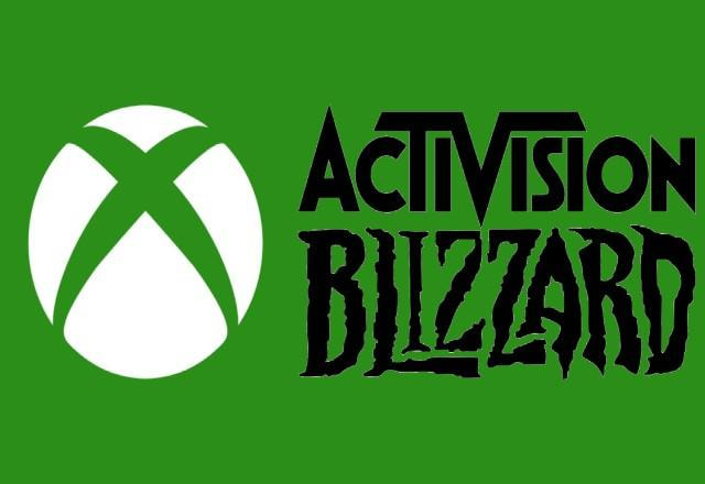 Logo de Xbox e Activision Blizzard