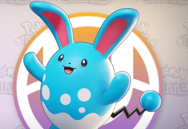 Imagem promocional de Azumarill em Pokémon UNITE