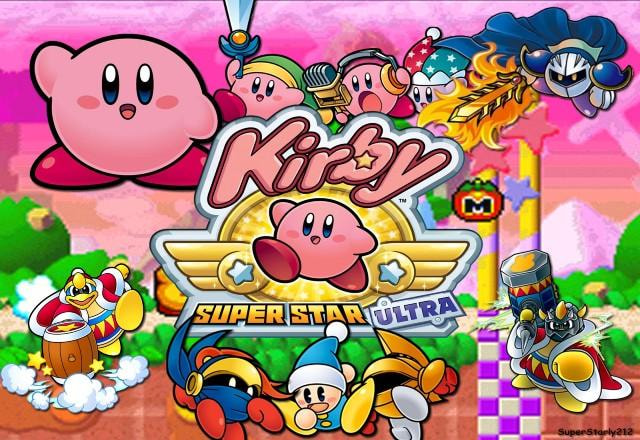 Capa do jogo Kirby Super Stars Ultra