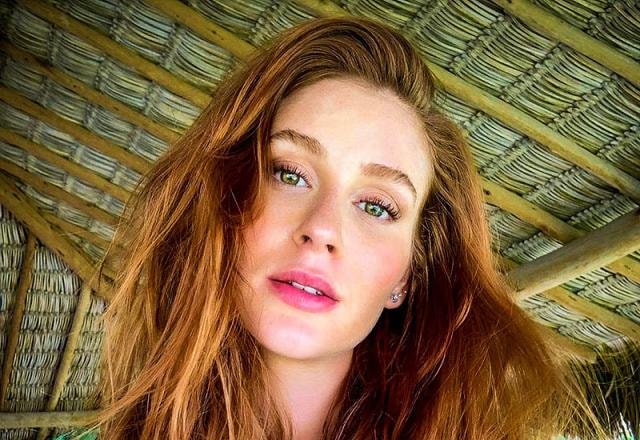 A atriz Marina Ruy Barbosa