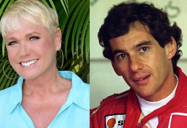 Xuxa Meneghel e Ayrton Senna