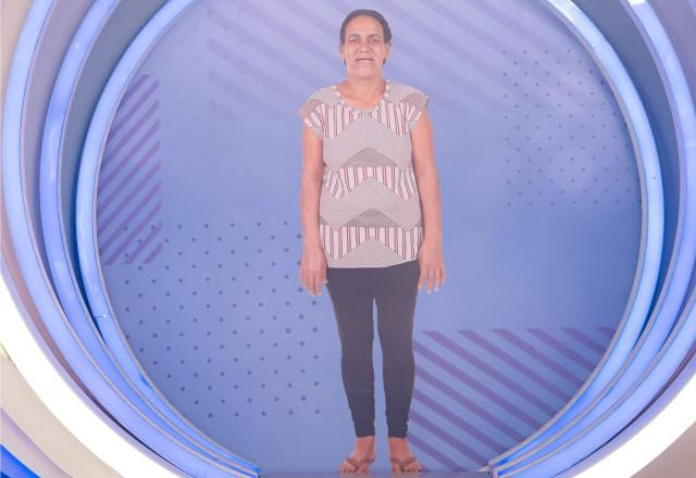 Imagem de participante do Beleza Renovada antes da transformação