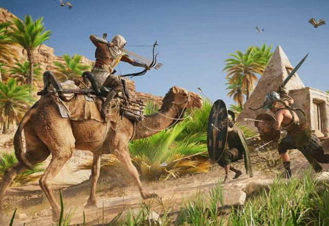 Imagem promocional de Assassin's Creed Origins