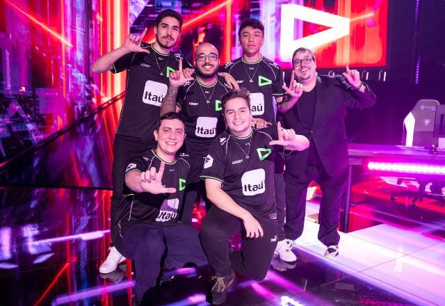 Foto da equipe de VALORANT da LOUD no Masters Reykjavik