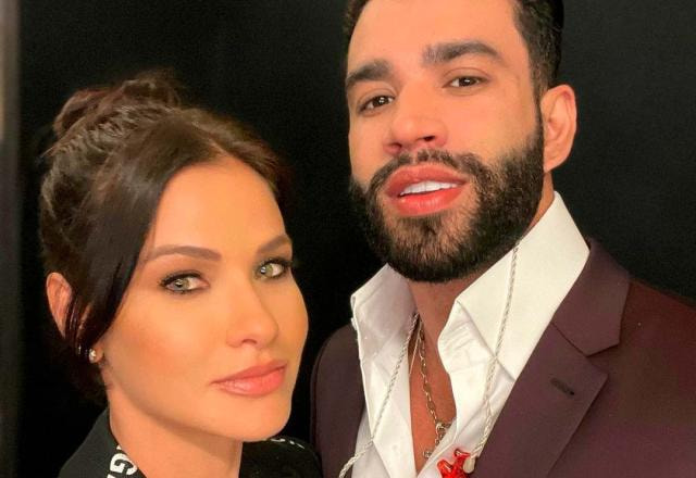 Andressa Suita e Gusttavo Lima juntos