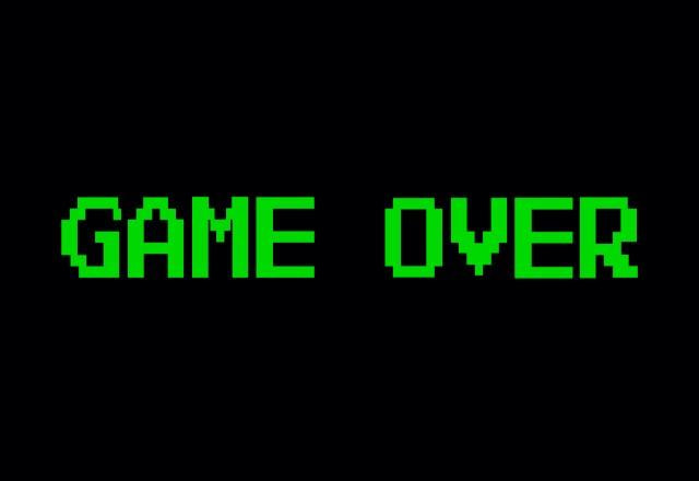 Símbolo de game over