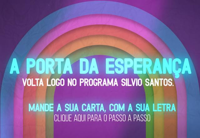 IMAGEM PARA DIVULGAR A PORTA DA ESPERANÇA