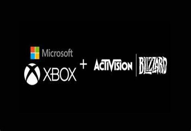 Logos de Microsoft, Activision Blizzard e Xbox
