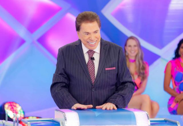 O apresentador Silvio Santos