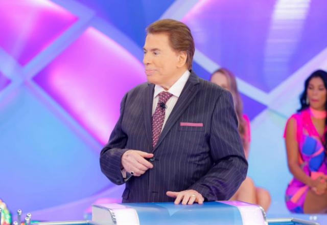 O apresentador Silvio Santos