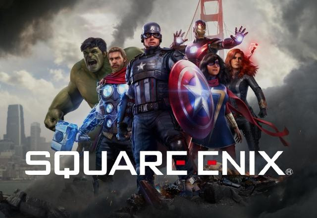 Imagem promocional de Marvel's Avengers, jogo feito pela Square Enix