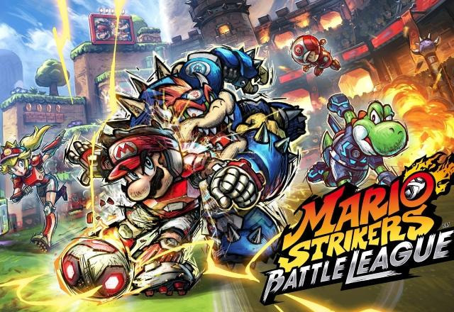 Imagem promocional de Mario Strikers: Battle League