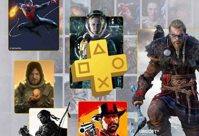 Imagem promocional da nova PlayStation Plus