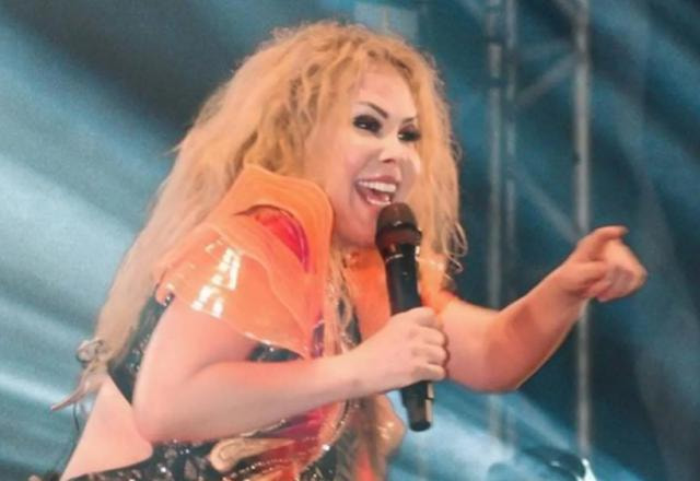 A cantora Joelma
