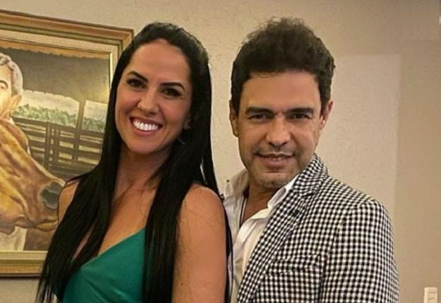 Graciele Lacerda e Zezé Di Camargo