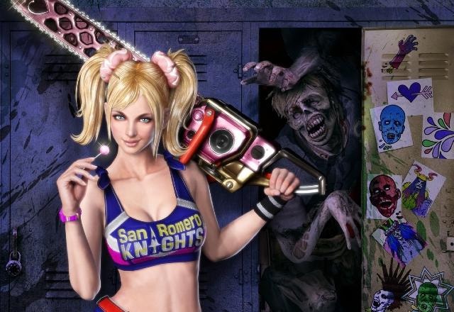 Imagem promocional de Lollipop Chainsaw