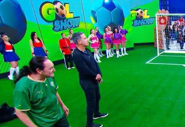 Marquito e Careca no Gol Show.