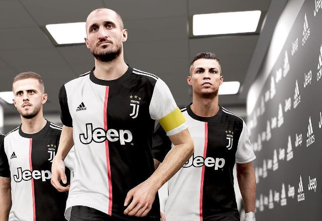 Imagem promocional da Juventus FC em PES 2020