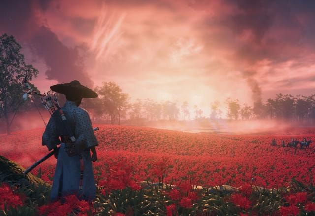 Imagem promocional de Ghost of Tsushima Director's Cut