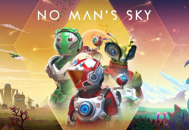 Imagem promocional de No Man's Sky