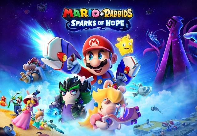 Imagem promocional de Mario + Rabbids Sparks of Hope