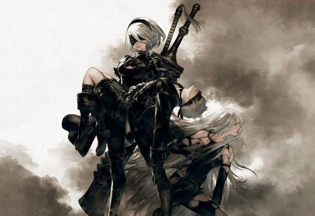 Imagem promocional de NieR: Automata