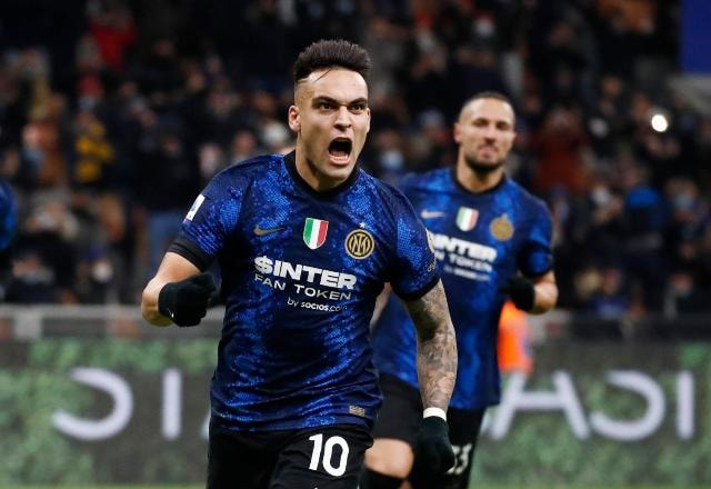 Foto de Lautaro Martínez, atacante da Inter de Milão