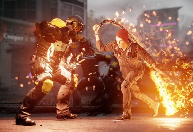 Imagem promocional de inFAMOUS Second Son