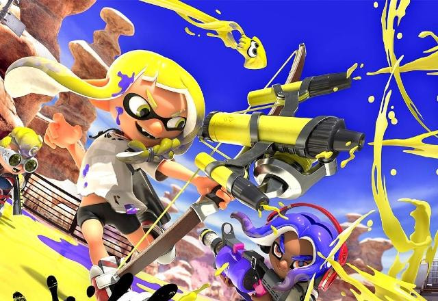 Imagem promocional de Splatoon 3