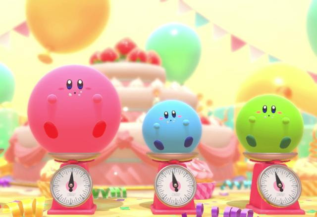 Imagem promocional de Kirby's Dream Buffet