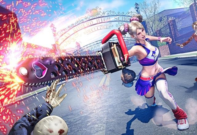 Imagem promocional de Lollipop Chainsaw