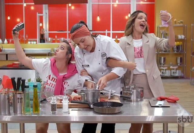 Chef Bianca com as suas amigas sabotinas