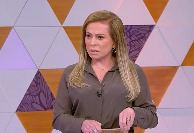 Christina Rocha com cara de chocada