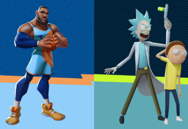 MultiVersus revela os personagens LeBron James e Rick & Morty