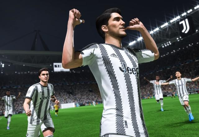 Imagem promocional da Juventus FC em FIFA 23