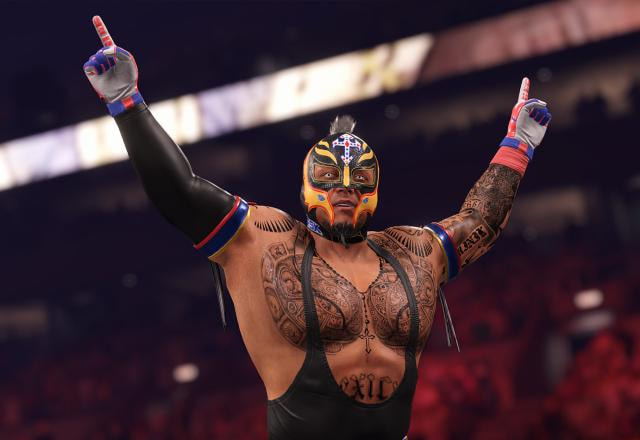 Imagem promocional de WWE 2K22