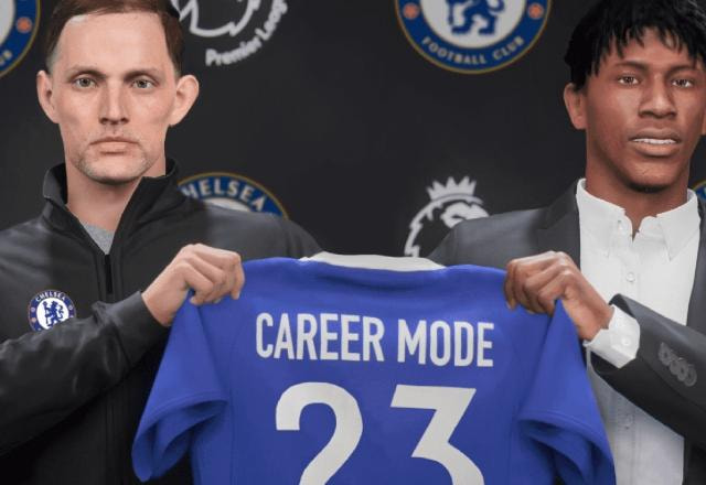 Imagem promocional do Modo Carreira em FIFA 23