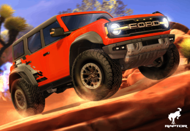 Skin do Ford Bronco Raptor já está disponível em Rocket League