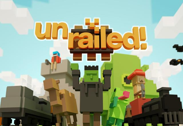 Imagem promocional de Unrailed!