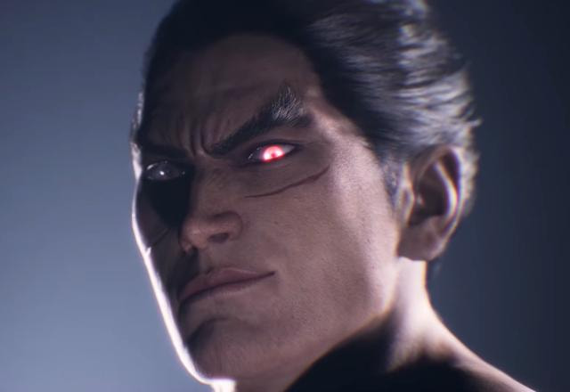 Imagem promocional de Kazuya no teaser de um novo Tekken