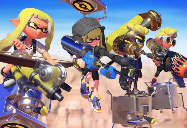 Imagem promocional de Splatoon 3