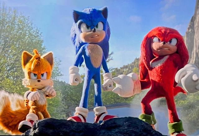 Imagem promocional de Sonic 2: O Filme
