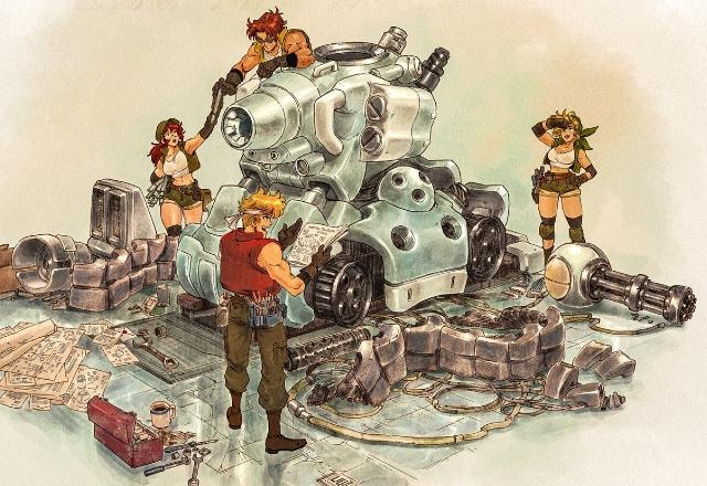 Imagem promocional de Metal Slug Tactics