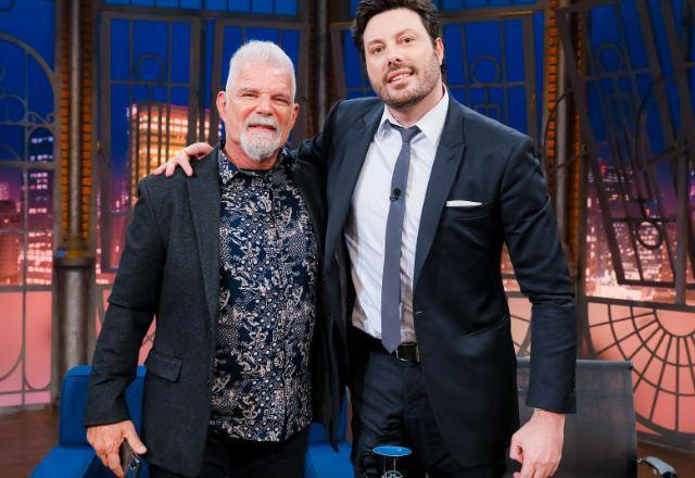 Raul Gazolla e Danilo Gentili, no The Noite
