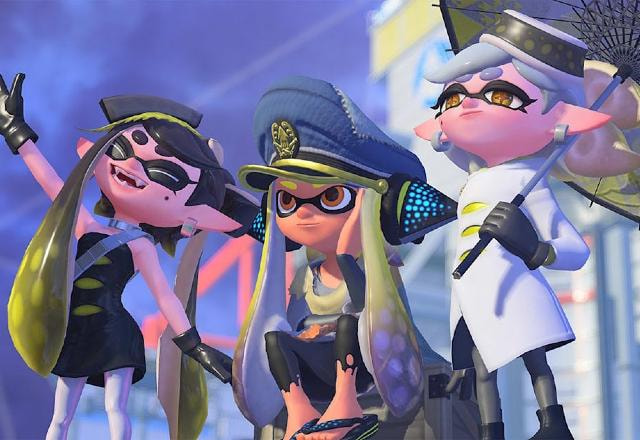 Imagem promocional de Splatoon 3