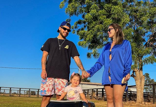 Zé Felipe, Virginia Fonseca e Maria Alice