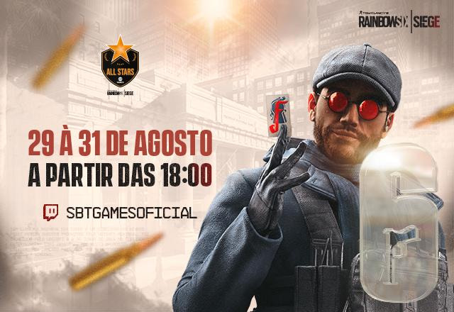 SBT Games anuncia a primeira edição do SBT All Stars Rainbow Six