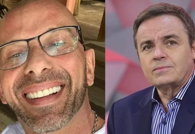 Rafa Ilha à esquerda; Gugu Liberato à direita