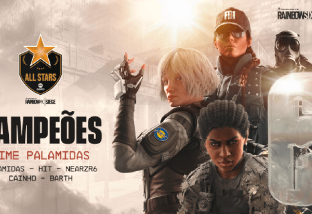 Time Palamidas se consagram campeões do SBT All Stars Rainbow Six